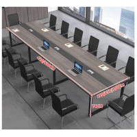 ราคา High-tech-bed Furniture โต๊ะประชุม โต๊ะประชุม 10 ที่นั่ง โต๊ะประชุมขาเหล็ก โต๊ะประชุม 20 ที่นั่ง รุ่น CFT-01 300 cm (12396783)