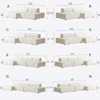 ราคา MJhomedesigns โซฟา รุ่น SF239 L315xW105xH62cm E (12396808)