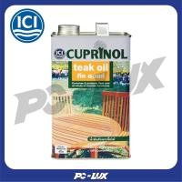 ราคา cuprinol น้ำยารักษาเนื้อไม้ รุ่น teak oil ขนาด 3.5 ลิตร สีใส (12416963)