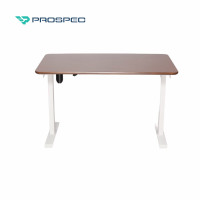 ราคา PROSPEC โต๊ะทำงานปรับระดับไฟฟ้า หน้าโต๊ะไม้จริง ขาโต๊ะ Premium Single Motore 2 Stage ขนาด 120x70cm. ขาว/White วอลนัท/Walnut (12417265)