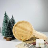 ราคา Dish.is.ceramics ถาดไม้สีอ่อน ถาดไม้ คาเฟ่ เพิ่มความหรู จานลายไม้ คลาสสิค ถาดไม้ปิงปอง 6' (12383033)