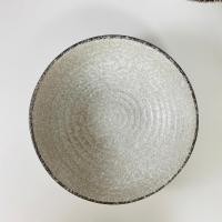 ราคา Dish.is.ceramics จานชามเข้าเซท จานลายหิมะ ลายจุดขาว เนื้อเซรามิค สไตล์ญี่ปุ่น มีให้เลือก 5 ทรง ชาม7.25นิ้ว (12383041)