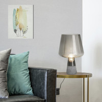 ราคา Light About (TB014A) - โคมไฟตั้งโต๊ะ เซรามิค - 20x30 cm Grey (12383144)