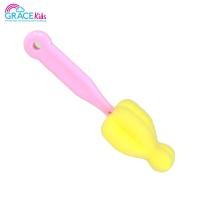 ราคา GRACEKIDS แปรงล้างจุกหัวฟองน้ำแบบด้ามจับ หัวฟองน้ำนุ่มไม่ทำเกิดรอย ทำความสะอาดได้อย่างทั่วถึง มีที่สำหรับแขวน ชมพู (12391284)