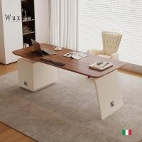 ราคา Wuxury Furniture โต๊ะทำงานสไตล์Modern มีปลั๊กไฟในตัว โต๊ะสำนักงาน โต๊ะผู้บริหาร ส่งฟรี รุ่นกว้าง 180 cm (12381759)