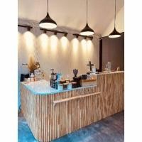 ราคา 99HomeStore เคาน์เตอร์บาร์ตัวแอล ท๊อบหินสังเคราะห์ ก60*ย280/160*ส85/110 Normal (12432695)