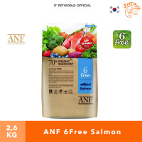 ราคา ANF Dog 6Free Blue (รสแซลมอน) อาหารสุนัข สูตรออร์แกนิค 6 kg. (12461005)