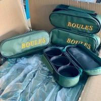 ราคา Double K Sport กระเป๋าเปตอง กระเป๋าใส่ลูกเปตอง BOULES แท้100% สีเขียวและดำ เขียว (12421907)