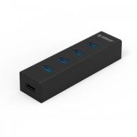 ราคา PANSONICS ORICO H4013-U3 4 Port USB3.0 HUB ฮับยูเอสบี3.0 จำวน 4 พอร์ต แบบพกพา สีดำ Normal (12428350)