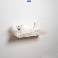 ราคา FASTTECT บันไดแมว ติดผนัง มินิมอล หินอ่อนครีม 24x60 ซม. (12429019)