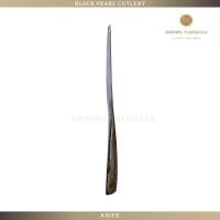 ราคา Dining Vaisselle - ชุดช้อนส้อม Black Pearl อันน่าทึ่ง ผสมผสานความหรูหราและความทนทานอย่างลงตัว อุปกรณ์บนโต๊ะอาหาร Knife (12425923)