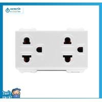 ราคา นพดลพาณิช PANASONIC เต้ารับกราวน์คู่ 3 สายขาเสียบกลมแบน รุ่น WEG15929 | เต้ารับ กราวด์คู่ กราวน์คู่ ปลั๊ก คู่กราวด์ เต้ WEG15929 (12436752)