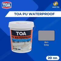 ราคา TOA PU WATERPROOF ทีโอเอ พียู วอเตอร์พรูฟ โพลียูรีเทน ทากันน้ำรั่วซึม ดาดฟ้า หลังคา ขนาด 20 กก. สีเทา (12443414)
