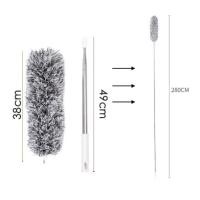 ราคา Smart Home ไม้กวาดหยากไย่ Microfiber 2.8 m.ปรับความงอได้ ด้ามยืดได้ ซักทำความสะอาดได้ง่าย ดึงดูดฝุ่นด้วยไฟฟ้าสถิต ไม้กวาดหยากไย่ (12430899)