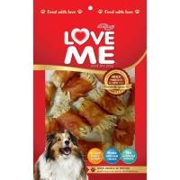 ราคา Suki SuperPet LOVEME ขนมสุนัข ทำจาก"สันในไก่" ยี่ห้อ LoveME(แบบซอง) ขนาด 270-300g. ทาโร่ขาวเล็กพับครึ่ง (12445435)