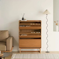 ราคา Kyotohaus ตู้เก็บรองเท้าพร้อมรางไฟฟ้า รุ่น Lana 85*28*121.5 cm. ไม้สัก (ไทย) คล้าย (12448059)