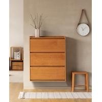 ราคา Kyotohaus ตู้เก็บรองเท้าพร้อมรางไฟฟ้า รุ่น Lana 85*28*104 cm. ไม้สัก (ไทย) คล้าย (12448061)