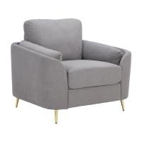 ราคา Index Living Mall โซฟาผ้า 1 ที่นั่ง รุ่นการ์เน็ต สีเทา (12451668)