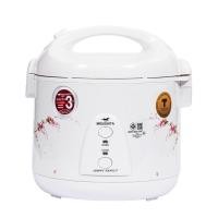 ราคา Misushita หม้อหุงข้าวอุ่นทิพย์ ขนาด 1.8 ลิตร รุ่น SKS-19E ลายพวงชมพู (12451691)