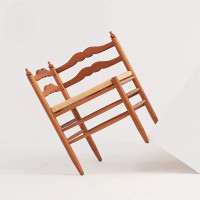 ราคา kyotohaus เก้าอี้ไม้แต่งหวายสไตล์วินเทจ รุ่น daisuke (12455917)