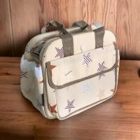 ราคา Palm&Pond กระเป๋าคุณแม่ลูกอ่อน กระเป๋าใส่ขวดนม เก็บอุณหภูมิทั้งใบ 100%Cotton ดาวครีม (12418036)