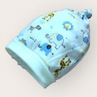 ราคา Palm&Pond หมวกเด็กแรกเกิด สำหรับทารก - 1 ขวบ 100% Cotton ซาฟารีฟ้า (12418110)