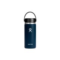 ราคา HYDRO FLASK กระบอกน้ำ กระติกน้ำสูญญากาศ รุ่น WIDE MOUTH 2.0 16 OZ เก็บความเย็น เก็บความร้อน เก็บอุณหภูมิ ของแท้ ของขวัญ INDIGO (12421006)