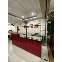 ราคา 99HomeStore เคาเตอร์สำหรับขายอาหารพร้อมฉากกั้นอะคริลิค ก60*ย240/120*ส85/110/160 Normal (12431956)