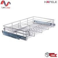 ราคา (hafele) ตะแกรงเก็บภาชนะ แบบติดตั้งสำหรับบานเปิด ขนาด 900 มม. (495.34.401) (12430087)