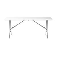 ราคา DECOS โต๊ะพับเหลี่ยม 6 ฟุต ขาเหล็ก รุ่น BXT182 |EA| สีขาว (12369492)