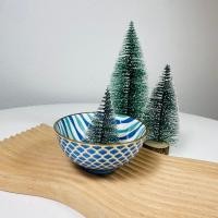 ราคา Dish.is.ceramics Colorful bowl ถ้วย ถ้วยซุป สีสันสดใส ลายญี่ปุ่น ขนาด4.5นิ้ว ชามน้ำเงิน4.9*2.25 (12375443)