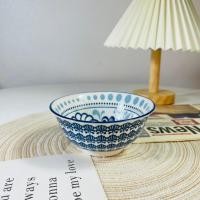 ราคา Dish.is.ceramics ถ้วยน้ำจิ้ม สไตล์โมร็อคโค ลวดลาย สีสัน ขนาด 5นิ้ว ถ้วยลายไทยน้ำเงินฟ้า (12375483)