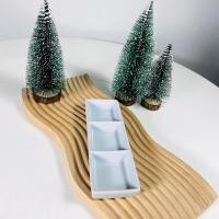 ราคา Dish.is.ceramics ถ้วย3ช่อง ถ้วยใส่น้ำจิ้ม เซรามิค เข้าเวฟได้ สีดำ สีขาว ถ้วยน้ำจิ้มขาว (12375592)