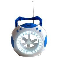 ราคา SKG พัดลม 4 นิ้ว+วิทยุ มีไฟ LED รุ่น AV-2000 สีน้ำเงิน (12399897)