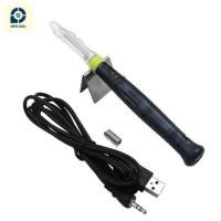 ราคา gpsdd หัวแร้ง บัดกรี ไฟฟ้า แบบพกพา ใช้กับ usb พอร์ต (usb soldering iron ) (12409082)
