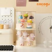ราคา COCOGU กล่องโพเดียมใส่โมเดล กันฝุ่น รุ่น 917 - cream กล่องโพเดียม (12398236)