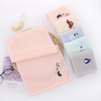 ราคา The Simple Home ผ้าขนหนูเด็กปักลาย ผ้าเช็ดตัวเด็ก ลายน่ารัก สัมผัสนุ่ม D6ชมพู-เม่นแคระ (12418514)