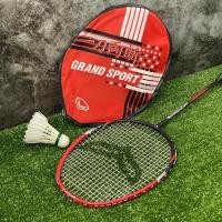 ราคา Double K Sport ไม้แบด ไม้แบดมินตันGrand Sport ISOMETRIC รุ่นHARDEDGE 372189 **แถมฟรี ลูกแบด 1 ลูก** แดง (12422646)