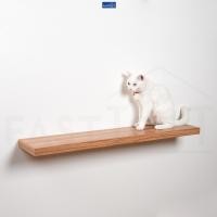 ราคา FASTTECT บันไดแมว ติดผนัง ขอบบาง มินิมอล ลาเต้ 20x120 ซม. (12429301)