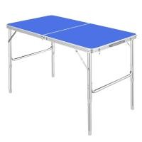 ราคา BG Furniture โต๊ะปิคนิค โต๊ะสนามพับได้อลูมิเนียม แบบกระเป๋าพกพา รุ่น TA9060 TA9060-Blue (12470457)