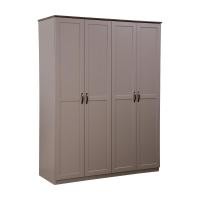 ราคา INDEX LIVING MALL ตู้เสื้อผ้า 4 บาน รุ่นโรม โอวัลติน-โรม (12465349)