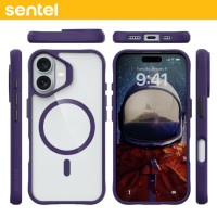 ราคา SENSE เคสใสกันกระแทก รุ่น COMBAT X MODE MAGNET IPHONE 16 / IPHONE 16 Plus PURPLE/Iphone 16+ (12468046)