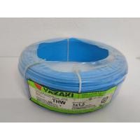 ราคา ช่างไทย สายไฟ THW YAZAKI 1x1.5 Sq.mm. ฟ้า (12441993)