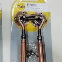 ราคา นพดลพาณิช Yale ขอสับกลึง ขนาด 6 นิ้ว รุ่น HK-906 | ตะขอ ล็อคประตู กลอน กลอนประตู ตะขอประตู ขอสับ ขอสับประตู ทองแดงรมดำ (12435531)