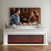 ราคา MJhomedesigns ตู้วางทีวี รุ่น ตู้วางทีวีเตาพิง TB1109 แกนเตาตกแต่งสีขาว (12439079)