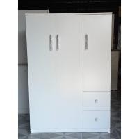 ราคา Hawa 90 Furniture ตู้เสื้อผ้าเด็ก New Model 3บาน 2ลิ้นชัก ดับเบิ้ลราว ดับเบิ้ลลิ้นชัก สีขาว (12467801)