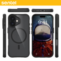 ราคา SENSE เคสใสกันกระแทก รุ่น COMBAT X MODE MAGNET IPHONE 16 / IPHONE 16 Plus BLACK/Iphone 16+ (12468045)