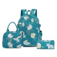ราคา Sea Choice ชุดกระเป๋า3 ชิ้นกระเป๋าเป้ 1 ใบ กระเป๋าใส่กล่องอาหาร 1 ใบ กระเป๋าดินสอ 1 ใบ children's bags กระเป๋าเด็ก เปลือกหอย-สีฟ้า (12468938)