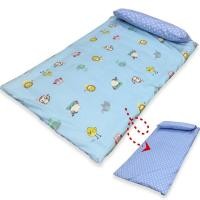 ราคา Palm&Pond ที่นอนเด็กอนุบาล ที่นอนเด็ก ที่นอนปิคนิค 100% Cotton ใช้ได้สองด้าน ถอดปลอกได้ 75x130 cm ปลอกที่นอน(chatลาย) (12413659)