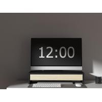 ราคา Luvora Regal03 ชั้นวางจอคอมแบบมีลิ้นชัก ที่วางโน็ตบุ๊ค ที่วางของใต้จอ ดำโอ็ค (12470919)